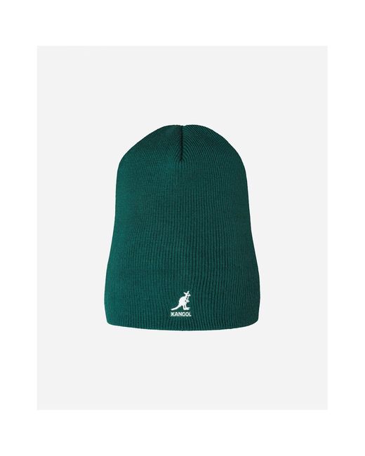Kangol Green Logo Knitted Hat for men