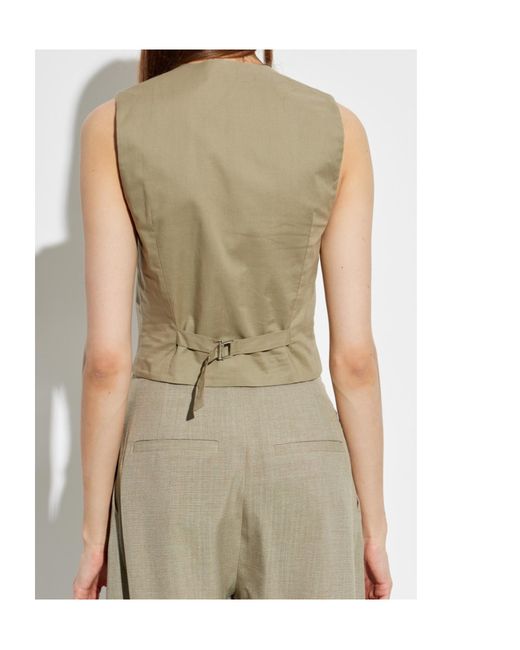 IRO Green Sleeveless Vest