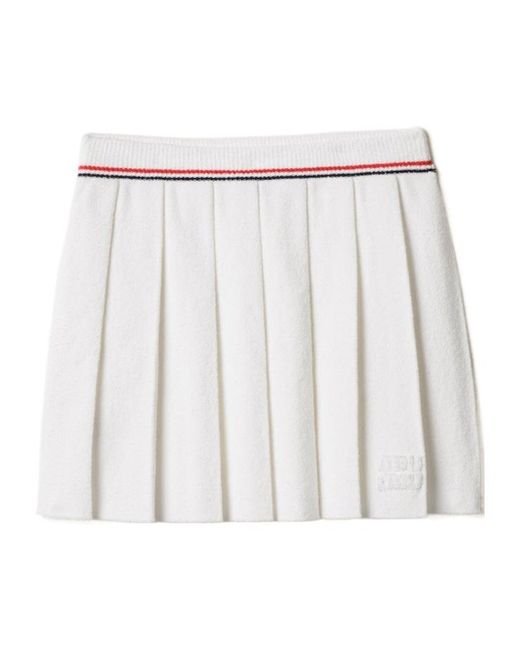 Miu Miu White Skirts