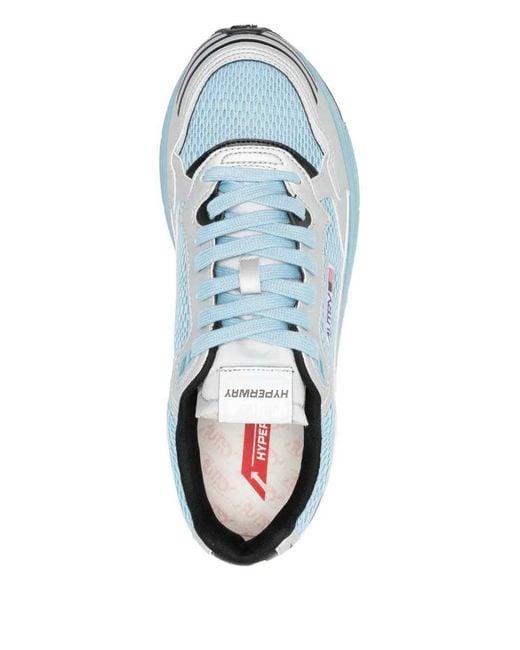 Autry Blue Forget Me Hyperway Sneakers for men