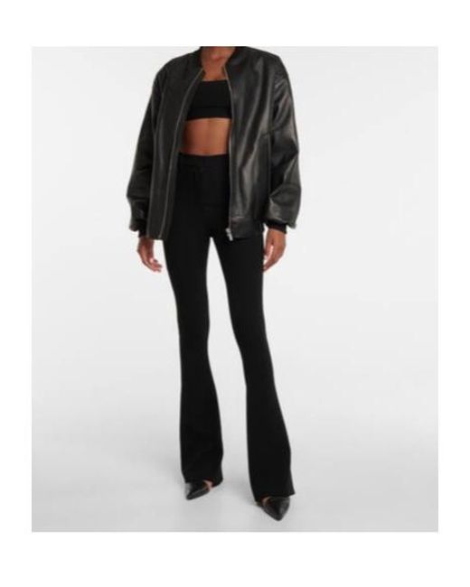 Magda Butrym Black Leather Jacket