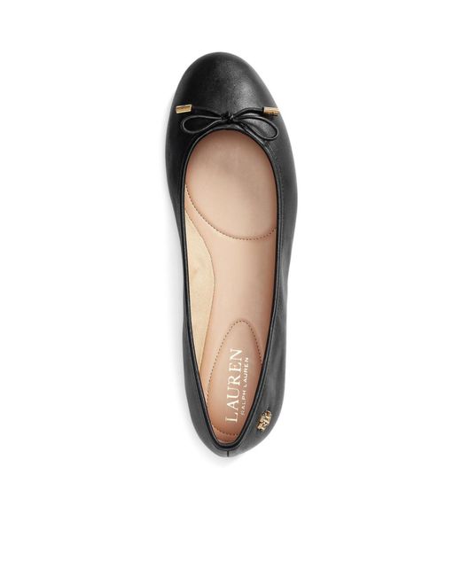 Ralph Lauren Black Ballet Flat