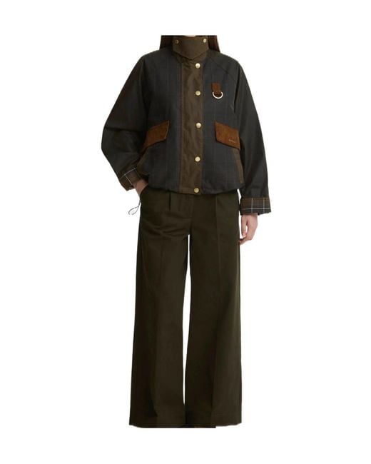Barbour Brown Irene Waxed Jacket