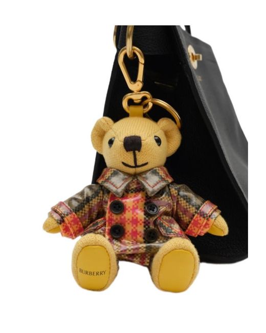 Burberry Metallic Thomas Bear Charm