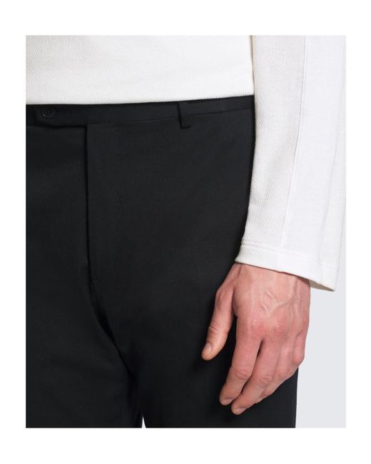 Brioni Black Journey Trousers for men