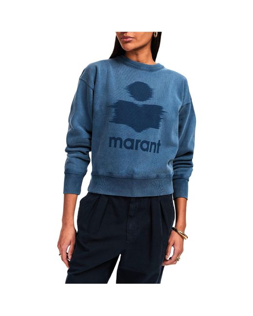 Isabel Marant Blue Sweat Crew Sweatshirt