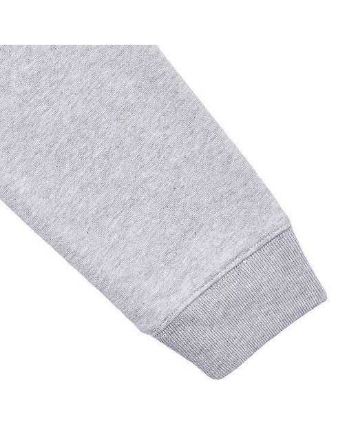 Maison Kitsuné White Round Neck Sweater for men