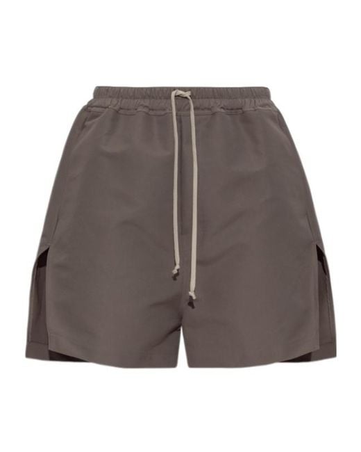 Rick Owens Gray Faun Boxers Shorts for men