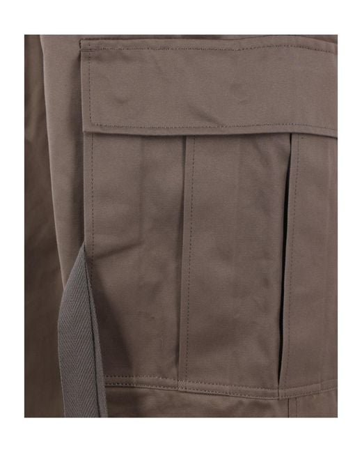 Sacai Brown Belted Cargo Pants for men
