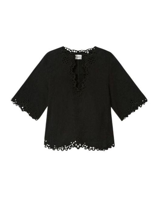 Isabel Marant Black Isabel Marant Étoile Shana Shirt