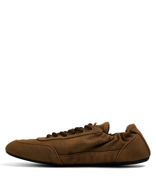 Prada Brown Lightweight Flat Shoes