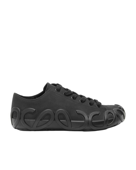 Loewe Black Rise Lace-Up Sneakers