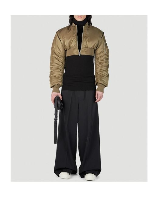 VTMNTS Multicolor Short Pilot Jacket for men