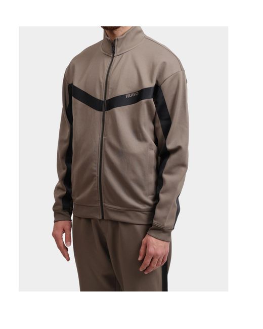 Boss Brown Long-Sleeved Sweatshirt for men