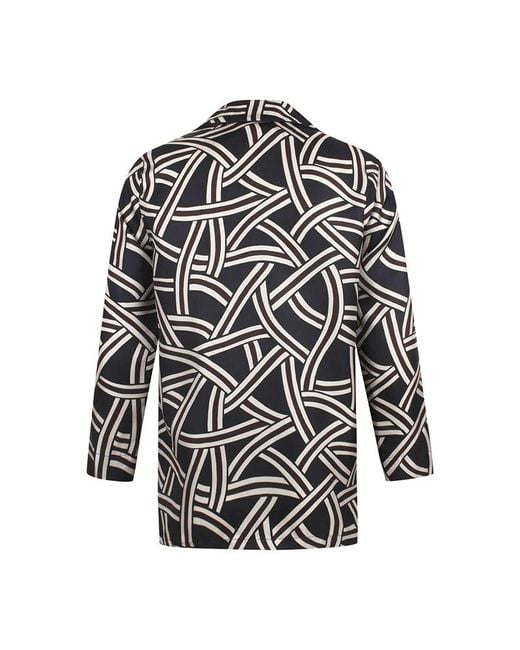 Max Mara Black Printed Shirt