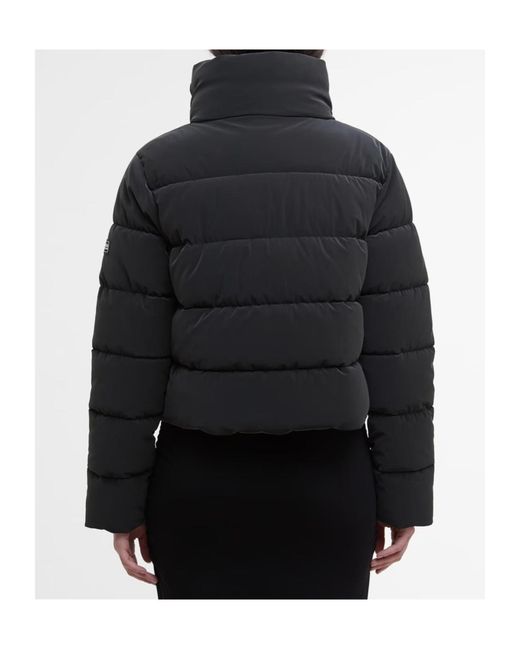 Barbour Black Hudson Cotton Jacket