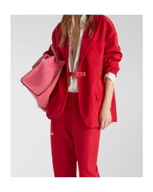 Fendi Pink Way Large Tote Bag