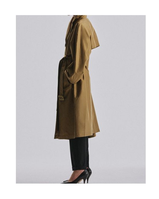 The Row Natural Amapola Belted Trench Coat