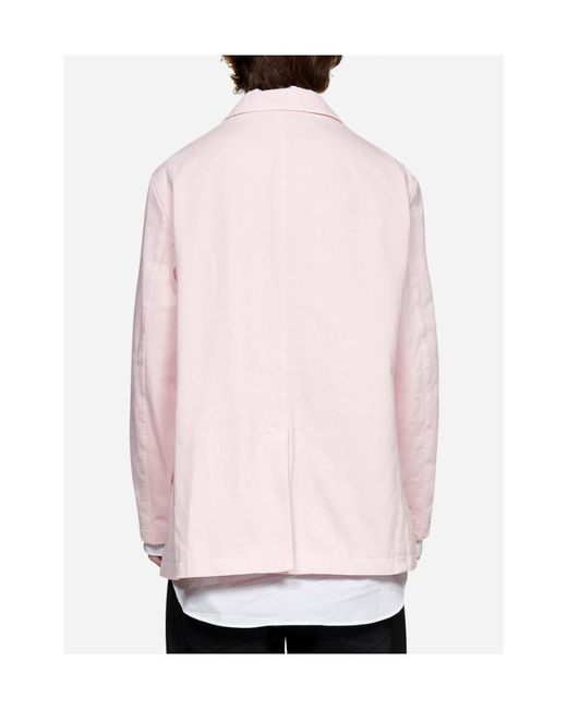 Raf Simons Pink Emblem Detail Jacket for men