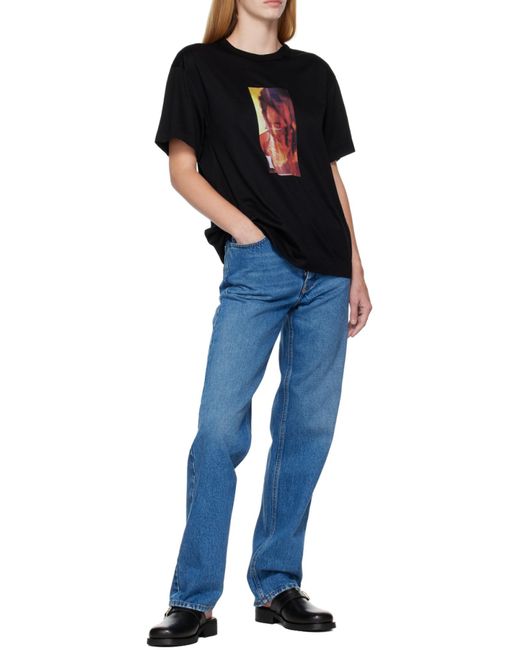 Our Legacy Black Camion Buckle Detailed Mules for men