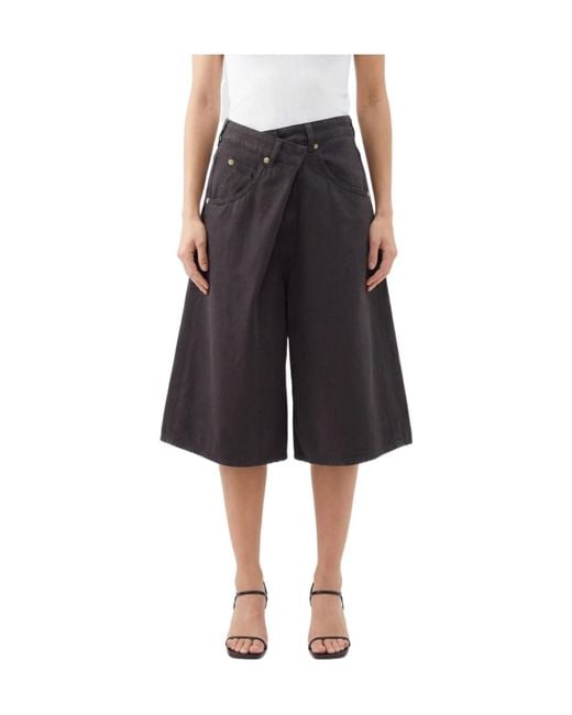 DARKPARK Black Crossover Shorts