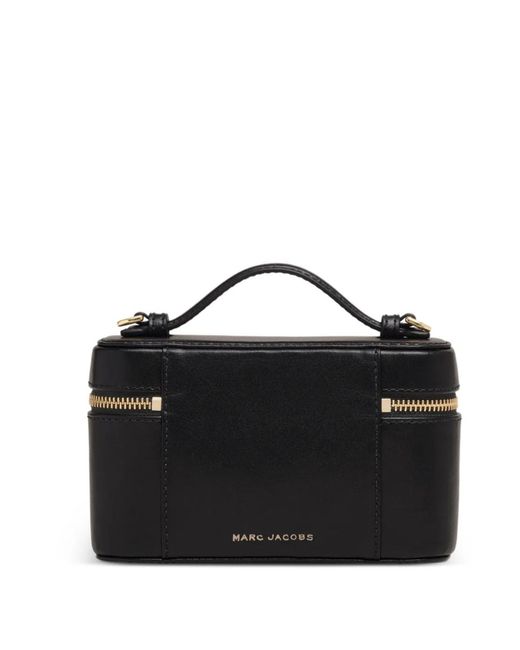 Marc Jacobs Black Scene Logo Lettering Vanity Bag