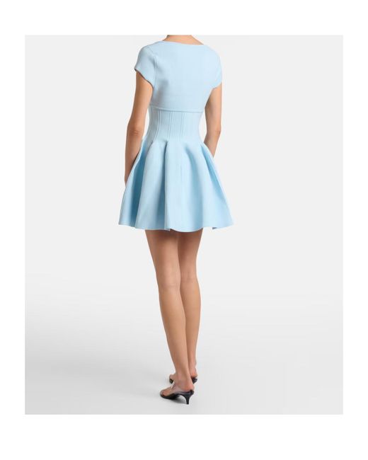 Jonathan Simkhai Blue Gallagher Minidress