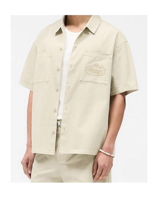 Represent Multicolor Oversized Fit Short-Sleeved Overshirt for men