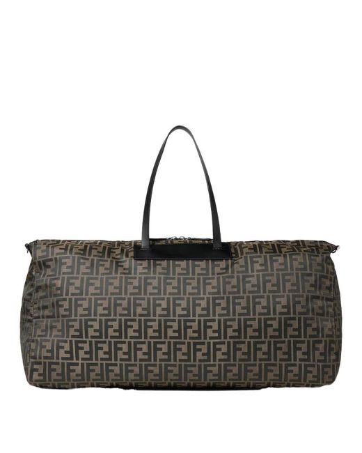Fendi Black Ff Light Duffle for men