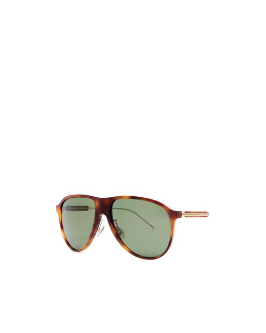 Brunello Cucinelli Green Sartorial Aviator-Style Sunglasses for men