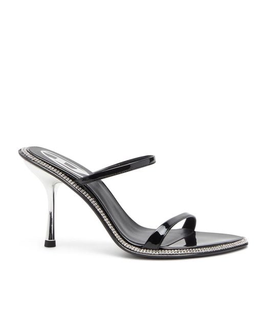 DIESEL Multicolor 90Mm Crystal-Embellished Stiletto Sandals