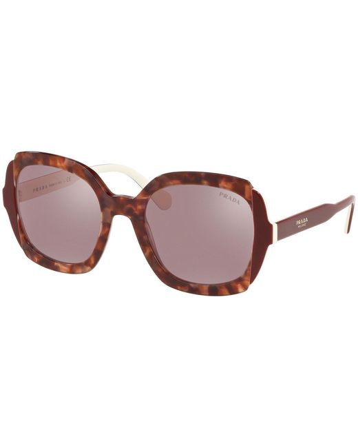 Prada Pink Full-Frame Sunglasses