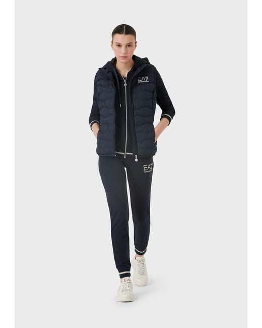 EA7 Blue Train Core Sweatshirt Set
