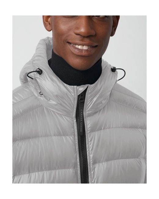 Canada Goose Gray Crofton Hooded Jacket for men