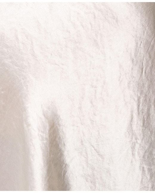 Vince White Flowing Blouse With Adjustable Straps