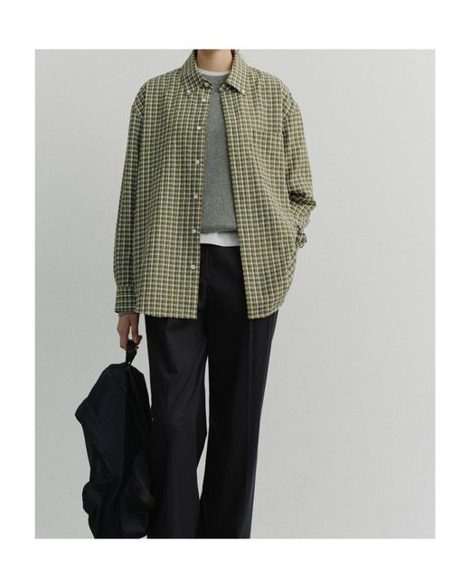 DUNST Gray Long-Sleeved Shirt for men