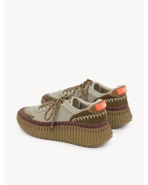 Chloé Brown Nama Sneaker