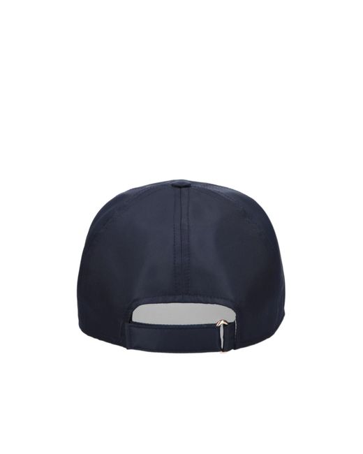 Borsalino Blue Adjustable Baseball Cap for men