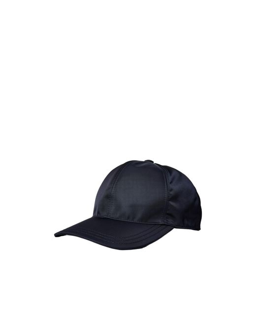 Prada Blue Logo Baseball Cap for men