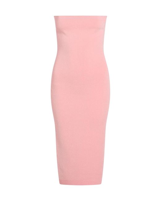 Jacquemus Pink Sheath Dresses