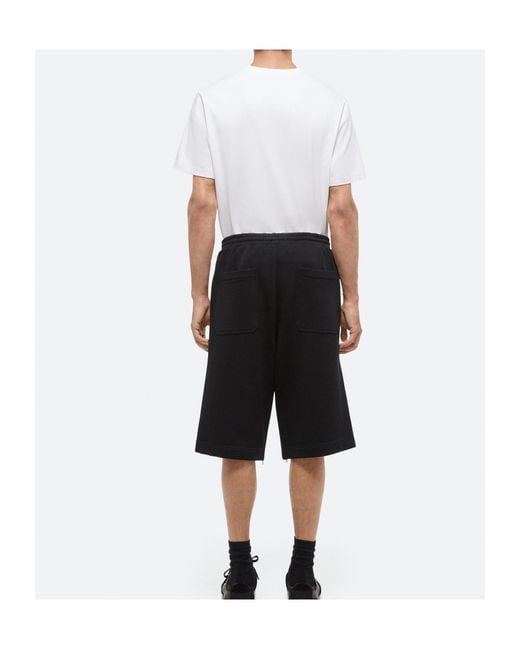 Helmut Lang Black Gusset Shorts for men