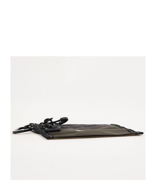 And Wander Black Mini Wallet for men