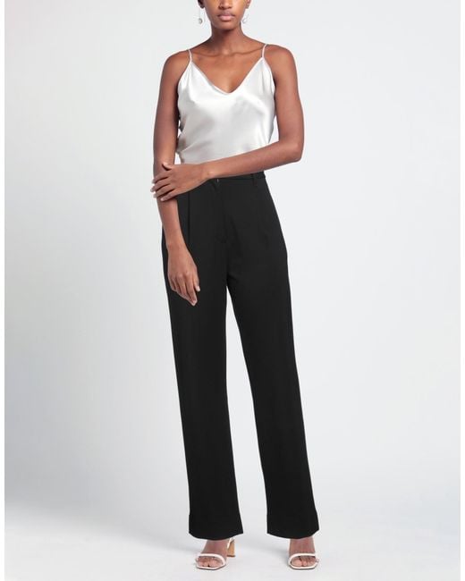 Rag & Bone Black Plain Colour Casual Trouser