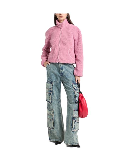 DIESEL Pink Shearling & Teddy