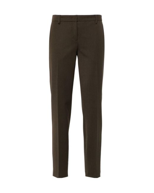 N°21 Gray Straight Trousers