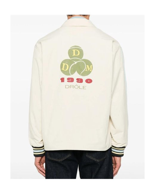 Drole de Monsieur Natural Long-Sleeve Casual Jacket for men