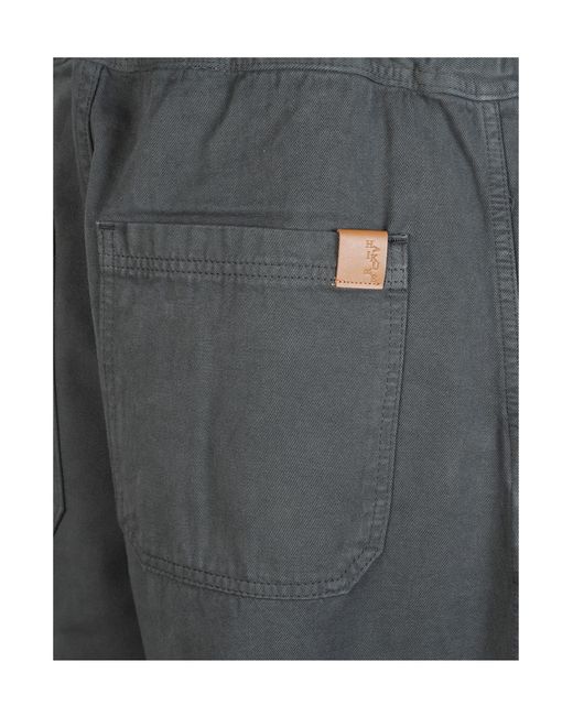 Haikure Gray Drawstring Casual Pants for men
