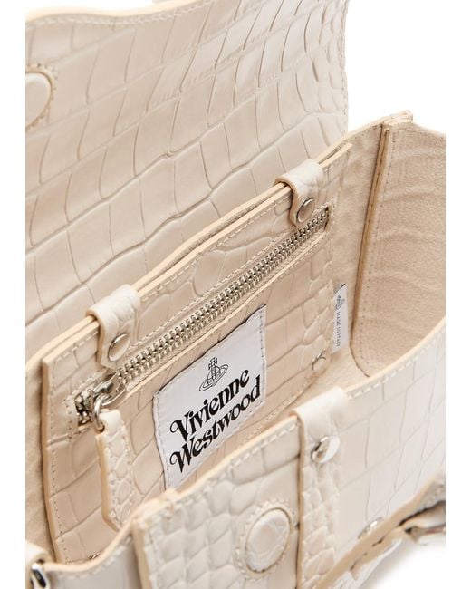 Vivienne Westwood Natural Leather Crossbody Bag