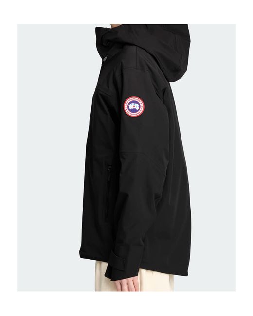 Canada Goose Black Rupert Rain Jacket for men