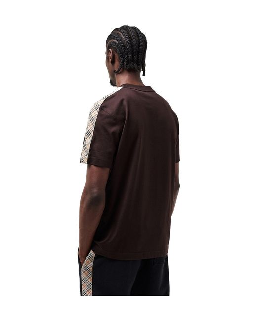 Burberry Brown Regular Fit T-Shirt for men